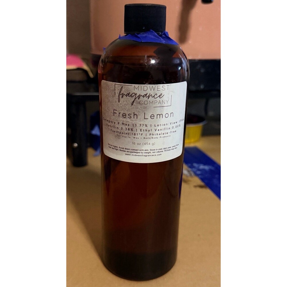 Midwest fragrance Company fresh lemon